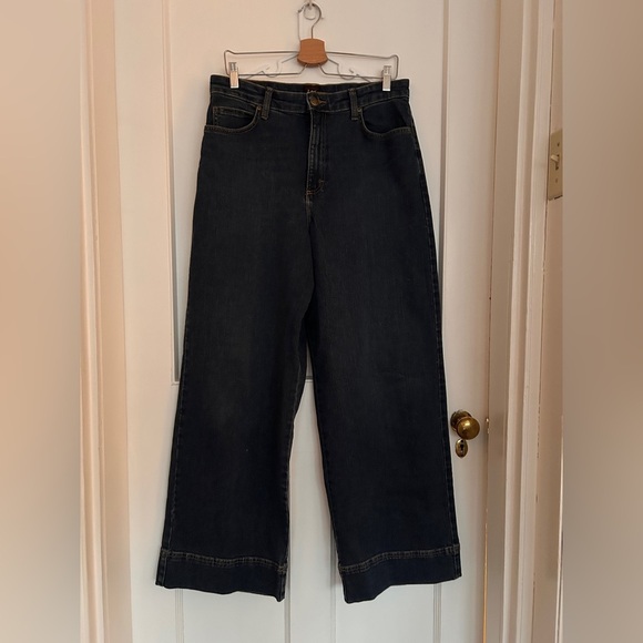 Lee Legendary Trouser Wideleg Jeans Size 14 - Picture 3 of 12